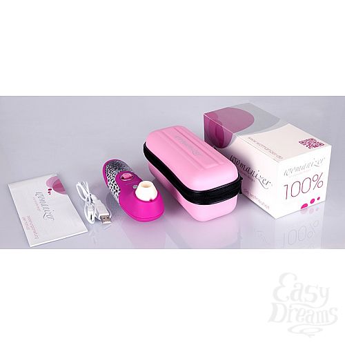 ���������� 4  ���������� ��� ������� � ��������� ��������� ����� - Womanizer Magenta, �����-�������