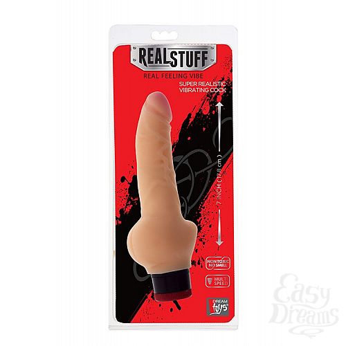 ���������� 2  �������� ��������-��������� � ����������� ���������� REALSTUFF 7INCH VIBRATOR - 17,8 ��.