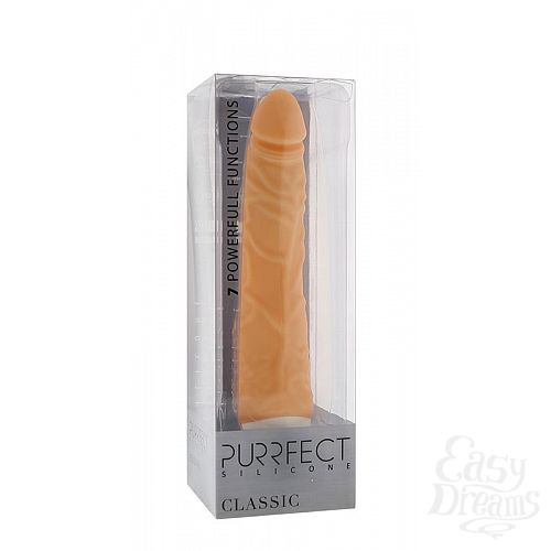 ���������� 2  �������� ��������-��������� PURRFECT SILICONE CLASSIC 7.1INCH FLESH - 18 ��.
