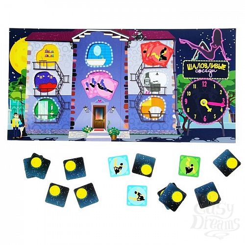 Фотография 6:  Настольная игра  Шаловливые соседи  Фотография 6  Настольная игра  Шаловливые соседи