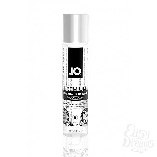 Фотография 1:  Силиконовый лубрикант JO Premium - 30 мл.