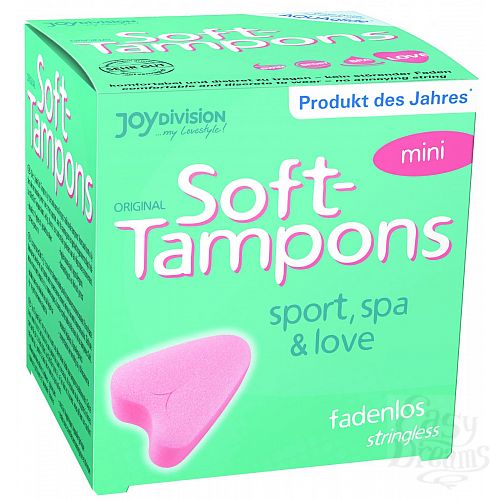 ���������� 1:  ������� ������ JoyDivision Soft-Tampons Mini - 3 ��.