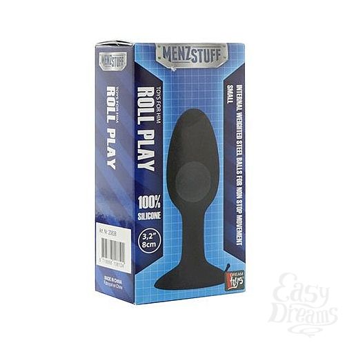 ���������� 2  ׸���� �������� ������ � ������� ������ MENZSTUFF ROLL PLAY SMALL - 8 ��.