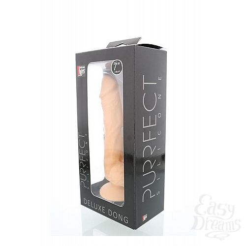 ���������� 2  �������� ����������� ������������� PURRFECT SILICONE DELUXE DONG 7INCH - 18 ��.
