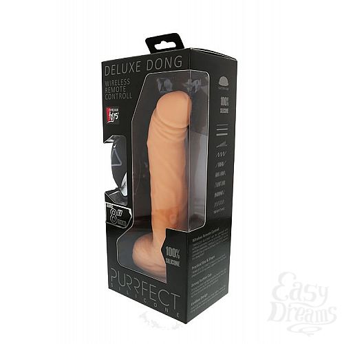 ���������� 2  �������� �������� � ��������� � ������������� ����������� PURRFECT SILICONE DELUXE REMOTE VIBE 8IN - 20 ��.