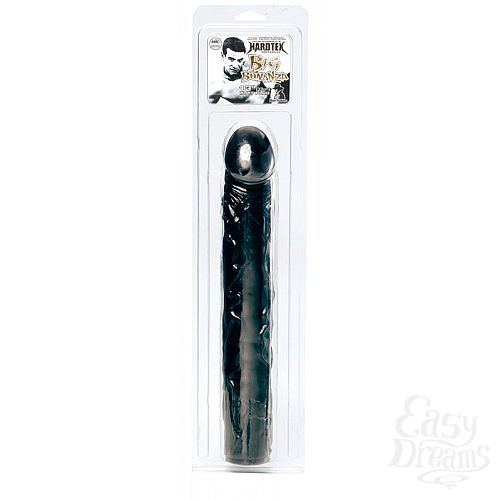 ���������� 2  ׸���� ������������� BIG BONANZA 13 BLACK BUTT PLUG - 33 ��.