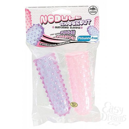  2    2     FINGER SLEEVES PURPLE/PINK