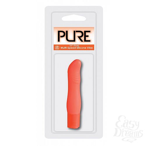 ���������� 2  ��������� ����-�������� PURE 3.5INCH VIBRATOR ORANGE - 9 ��.