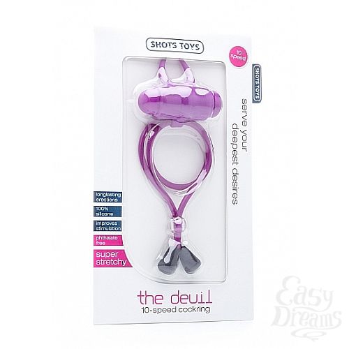 ���������� 2  ����������� ����� � ��������� The Devil - Purple SH-SHT215PUR