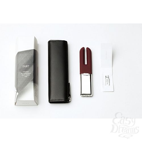 ���������� 2  ������������ �������� Crave Duet Vibrator Crimson