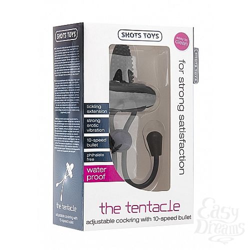 ���������� 2  ����������� ����� � ��������� Tentacle Cockring - Shotsmedia, ������