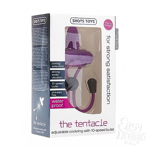 ���������� 3  ����������� ����� � ��������� Tentacle Cockring - Shotsmedia, ������