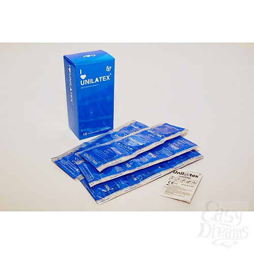 Фотография 2  Презервативы Unilatex Natural Plain 12 шт +3 шт в подарок 3013Un
