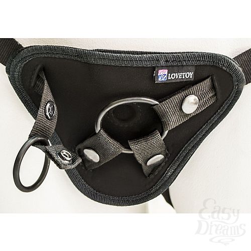 Фотография 3:  Страпон с 2 насадками и вибрацией UniStrap - 20 и 18 см. Фотография 3  Страпон с 2 насадками и вибрацией UniStrap - 20 и 18 см.