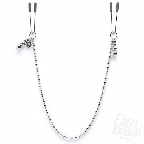 ���������� 1:  ������ ��� ������ �� ����� ����� DARKER AT MY MERCY BEADED CHAIN NIPPLE CLAMPS