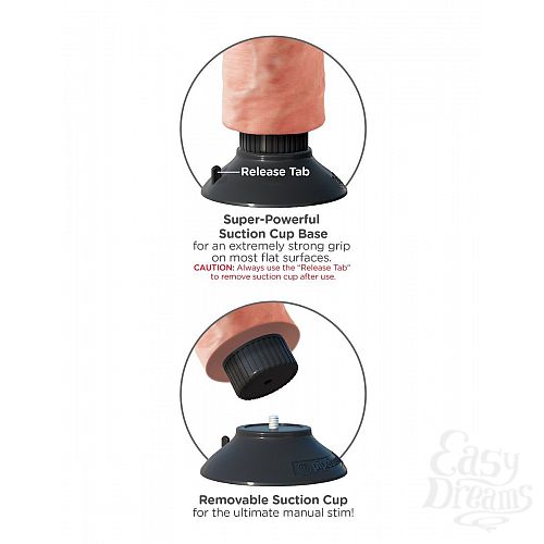 ���������� 5  �������� �������� � �������� � ������� ��������� 7  Vibrating Cock with Balls - 18,4 ��.