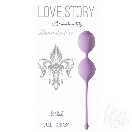 Фотография 1:  Вагинальные шарики Love Story Fleur-de-lisa Violet Fantasy 3006-05Lola