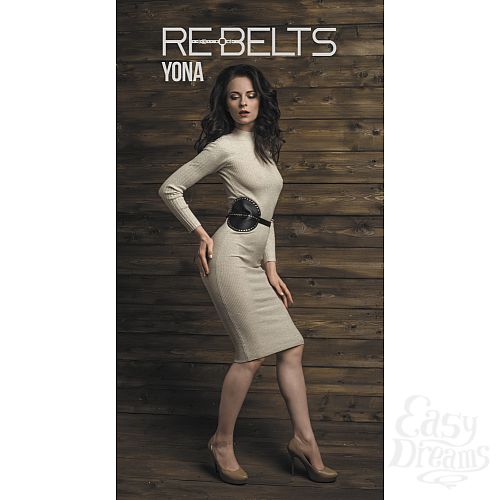 Фотография 1:  Пояс Yona Black 7715rebelts