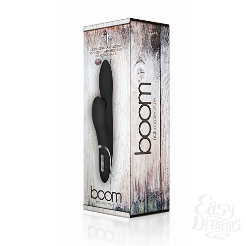 Фотография 3  Вибратор BOOM Fir Black SH-BOOM014BLK