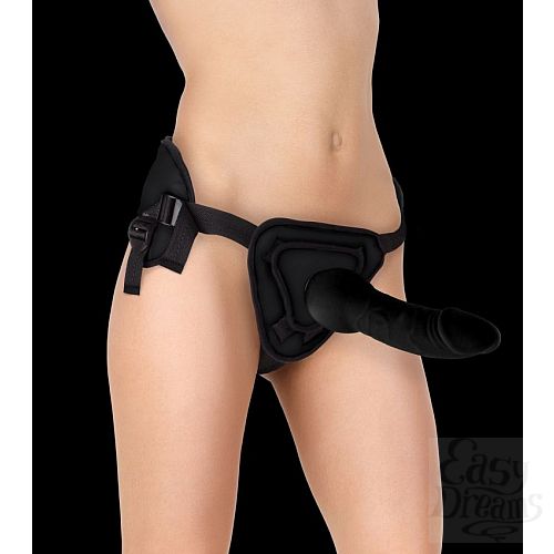 ���������� 5  ׸���� ������� Deluxe Silicone Strap On 10 Inch - 25,5 ��.