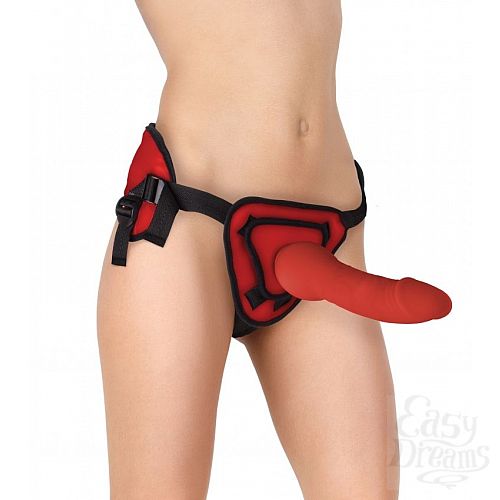 ���������� 1:  ������� ������� Deluxe Silicone Strap On 10 Inch - 25,5 ��.