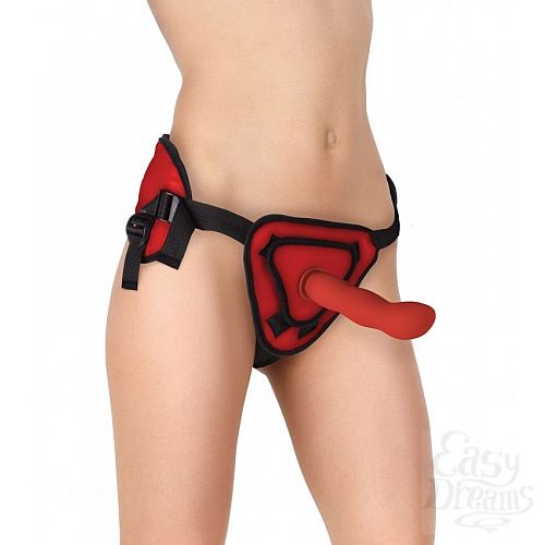 ���������� 1:  ������� ������� Deluxe Silicone Strap On 8 Inch � ��������� �������� - 20,5 ��.