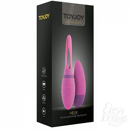  2   Helix Remote Vibrating Egg - Toy Joy, 