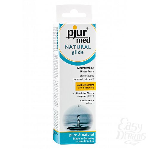 ���������� 2  ����������� ������ �� ������ ������ Pjur Med Natural Glide, 100 ��. 