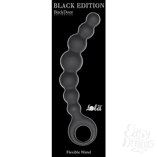 Фотография 3  Упругая цепочка Flexible Wand Black 4202-01Lola