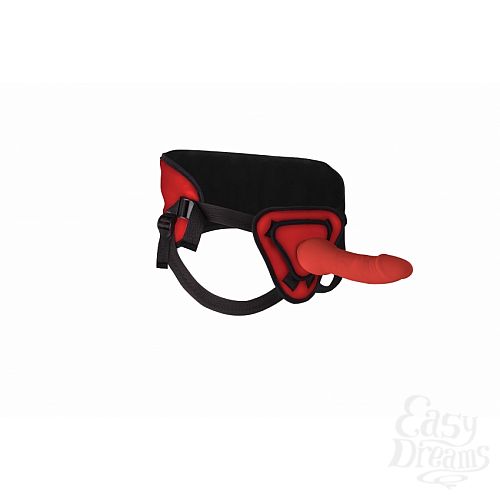 ���������� 5  ������� Ouch! Deluxe Silicone Strap On - Shotsmedia (25 ��), ������