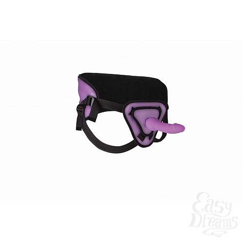 ���������� 4  ������� Deluxe Silicone Strap On Ouch!, 20,5 ��., ������