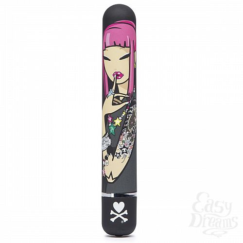 ���������� 1:  ׸���� �������� � ������� CLASSIC VIBRATOR BLACK PINK LIPSTICK WOMAN - 18,4 ��.