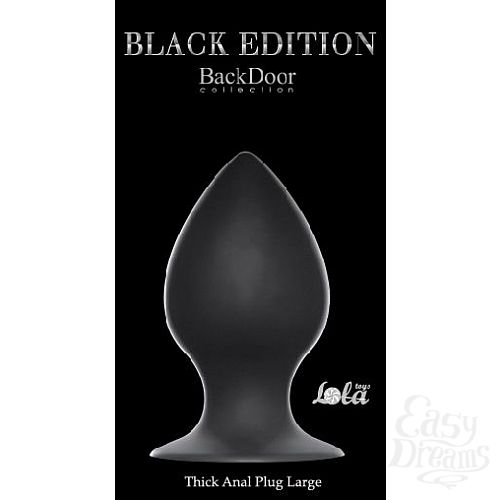  2  ׸   Thick Anal Plug Large - 11,5 .