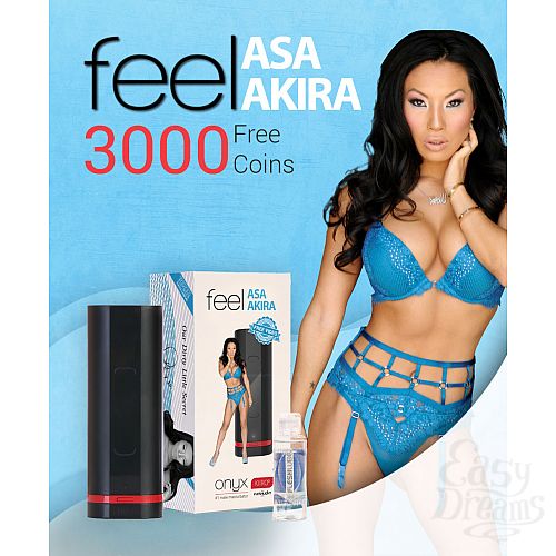 ���������� 5  ������������� ����������� Onyx Teledildonic masturbator Asa Akira - KIIROO, ������