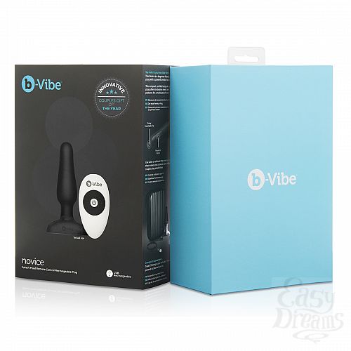  5   - B-Vibe Novice Plug BLACK