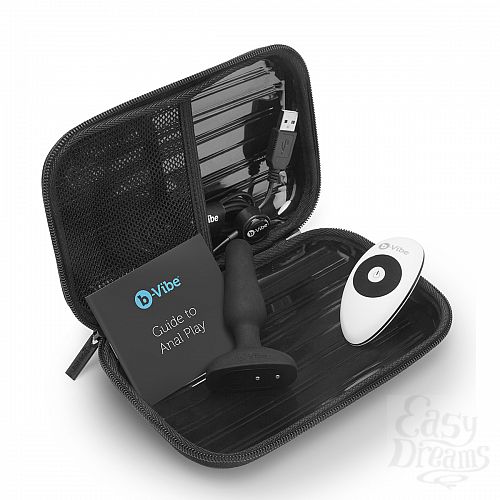  6   - B-Vibe Novice Plug BLACK