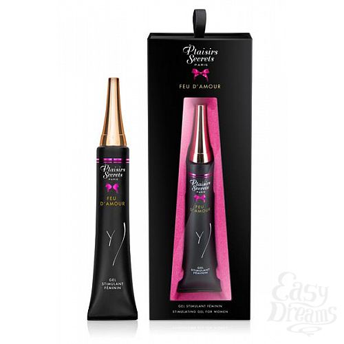 Фотография 1:  Стимулирующий гель для женщин Feu d Amour Gel Stimulant Plaisirs Secrets - 30 мл. Фотография 1:  Стимулирующий гель для женщин Feu d Amour Gel Stimulant Plaisirs Secrets - 30 мл.