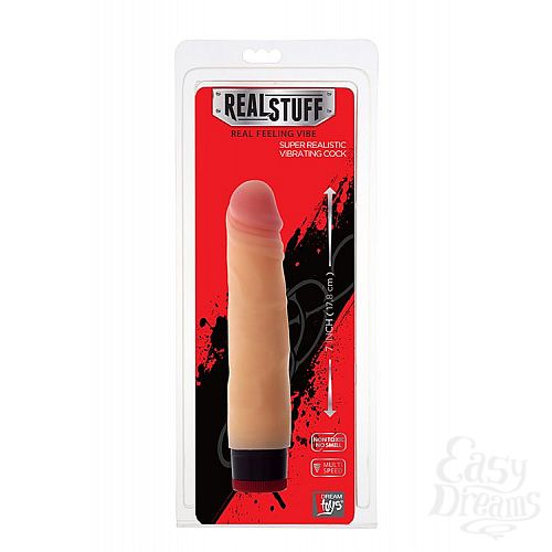���������� 2  ��������-��������� REALSTUFF 7INCH VIBRATOR - 17,8 ��.