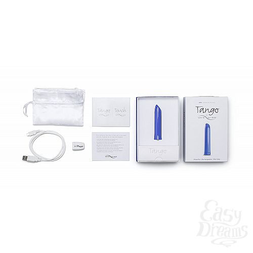 Фотография 6  Вибромассажер We-Vibe Tango Bullet, 9 см, Голубой