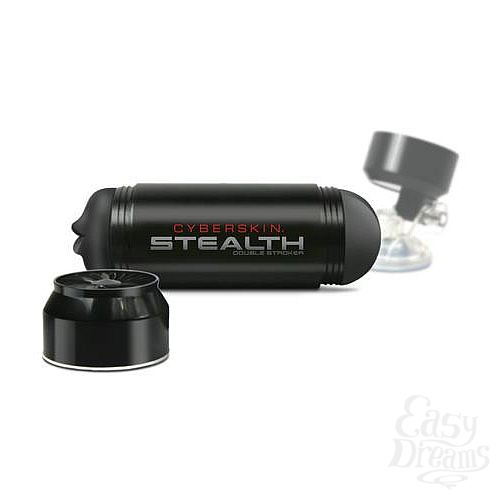 ���������� 4  ����������� �����+����� CyberSkin^ Stealth Double Stroker 