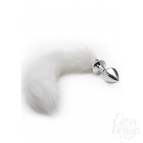 ���������� 1:  �������� ������ White Tail Buttplug Silver SH-OU134SIL