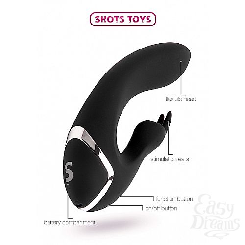 ���������� 2  �������� Couples Rabbit Black SH-SHT359BLK