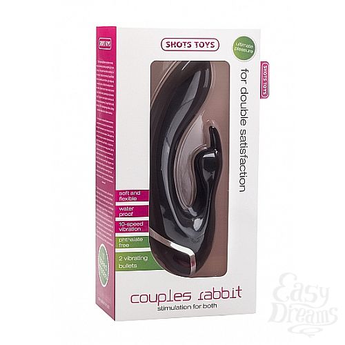 ���������� 3  �������� Couples Rabbit Black SH-SHT359BLK