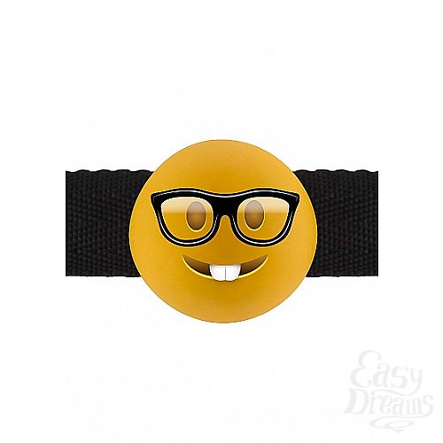 Фотография 1:  Кляп Nerd  Emoji SH-SLI159-2