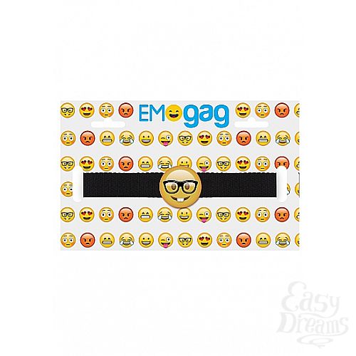 Фотография 3  Кляп Nerd  Emoji SH-SLI159-2