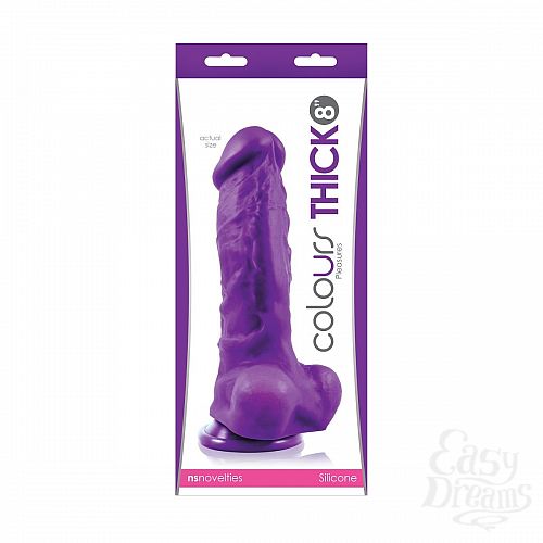 ���������� 2  ���������� ������������� Pleasures Thick 8 Dildo - 23,8 ��.