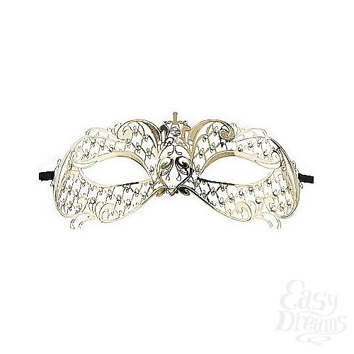 Фотография 1:  Золотистая маска Angel Masquerade Mask Фотография 1:  Золотистая маска Angel Masquerade Mask