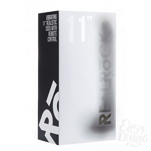 ���������� 2  ׸���� ��������-��������� Vibrating Realistic Cock 11  With Scrotum - 29,5 ��.