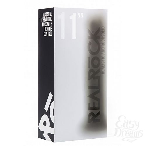 ���������� 2  ׸���� ��������-��������� Vibrating Realistic Cock 11  - 27,5 ��.