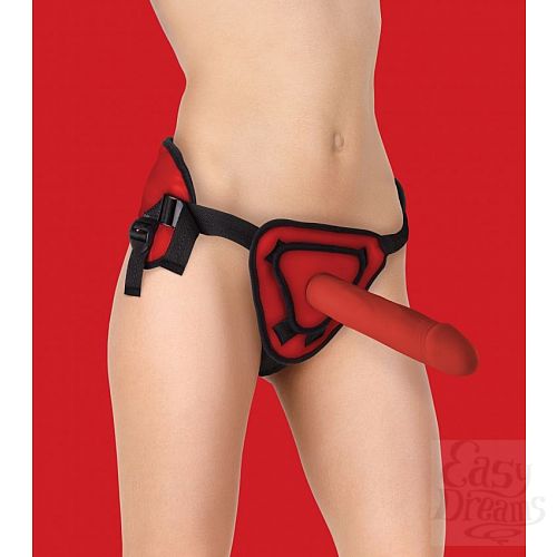 ���������� 1:  ������� ������� Deluxe Silicone Strap On 10 Inch - 25 ��.